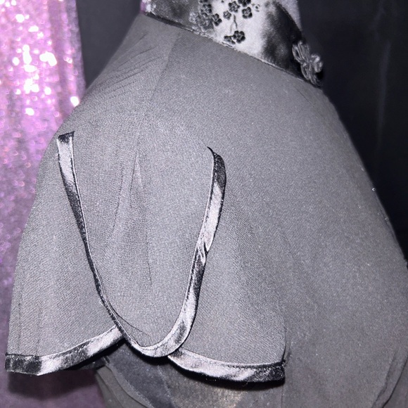 *RARE* Jawbreaker Black Sheer Women's Blouse - Picture 4 of 6